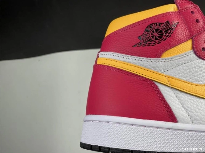 555088-603 Jordan Air 1 Fusion High OGLight Red 0701